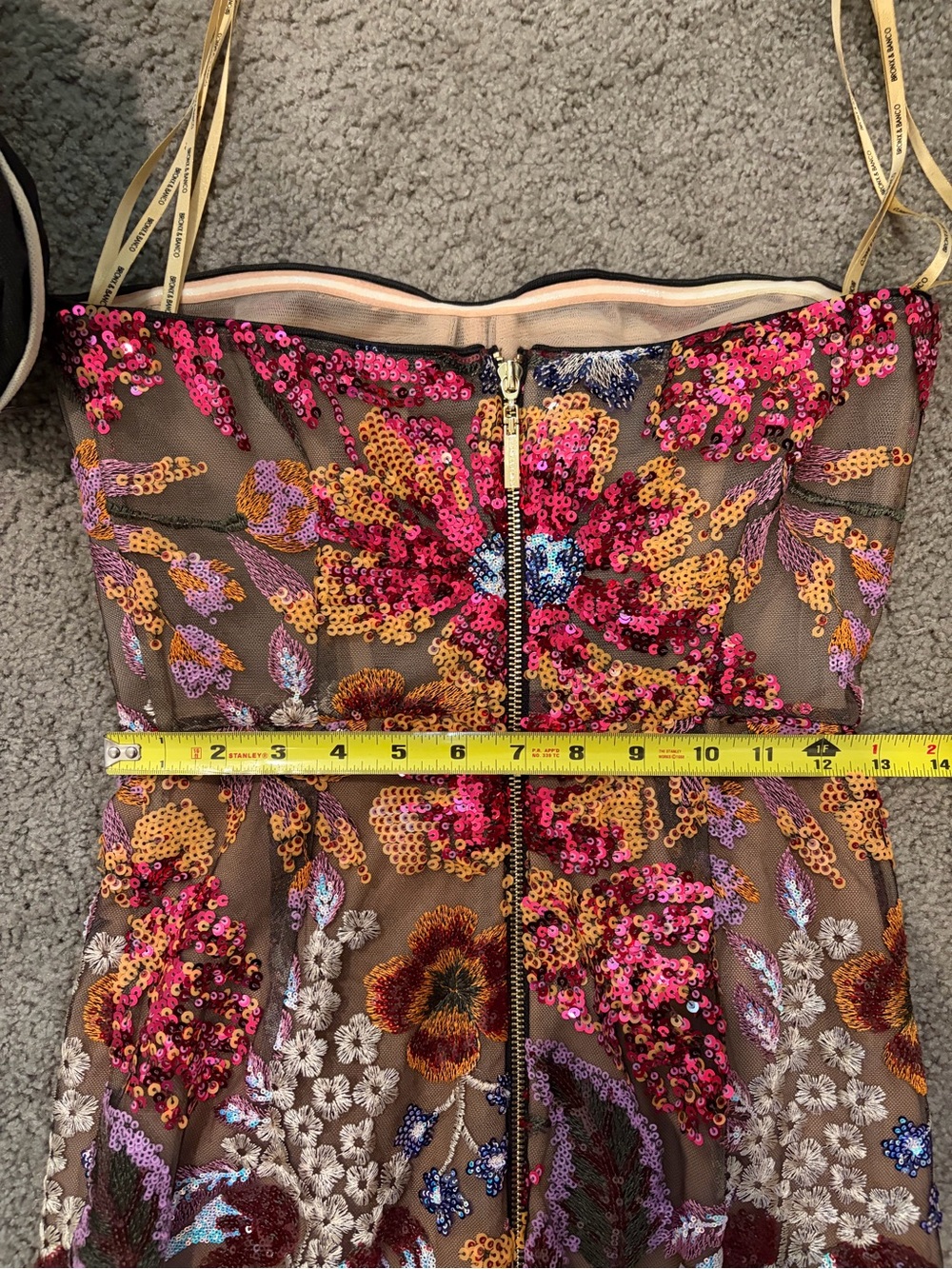 Bronx and Banco Dahlia Maxi Dress - Sequin Multi - Picture 10 of 13